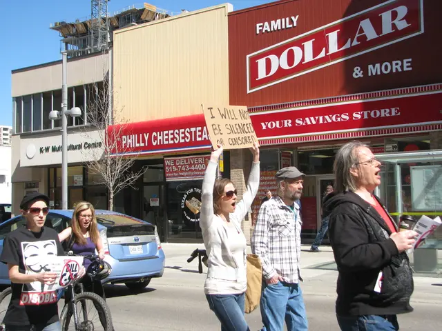 Demonstration Ensues at TU Darmstadt Against the Hessian Higher Education Accord