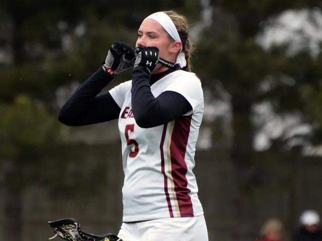 A woman is standing, this is bat and this is tree, here two people are standing.